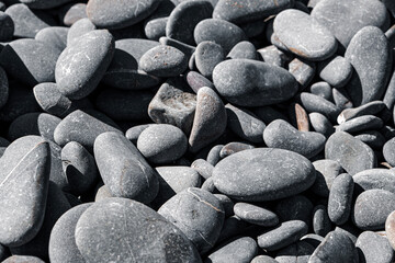Pebbles on the beach