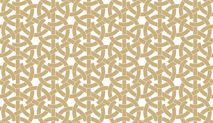Seamless paper pattern in authentic arabian style.