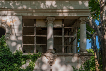 Desolate Remnants Abandoned Serbian Manor Forgotten Relics: Deserted Serbian Mansion Abandoned...