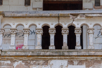 Desolate Remnants Abandoned Serbian Manor Forgotten Relics: Deserted Serbian Mansion Abandoned Echoes: Serbian Estate in Ruins