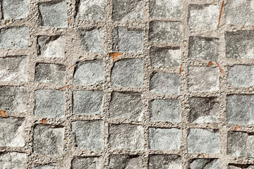 Cobblenstone floor texture. Textured backgrounds. 3d render.