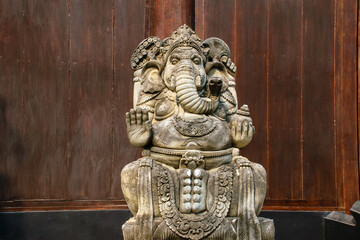 Statue of Hindu Elephant God Ganesha at Chiang Rai