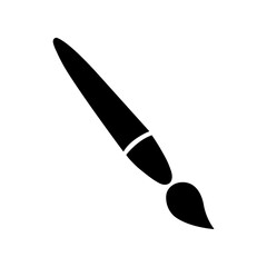 Paint brush vector icon