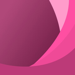 pink abstract elegant smooth curve wave shape for background presentation template or wallpaper business illustration
