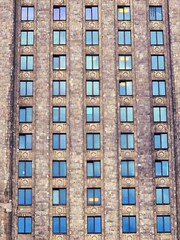 facade of apartment building