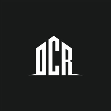 dcr real estate logo design