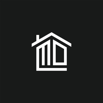 lmd real estate logo design