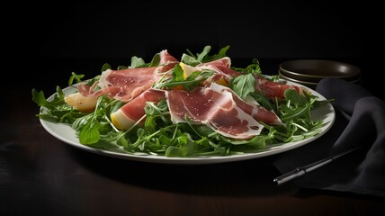 Parma Ham and Arugula Salad
