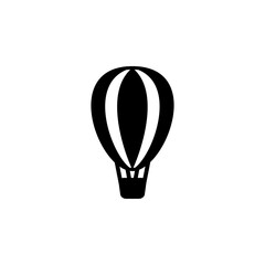 Balloon icon vector. air balloon icon isolated