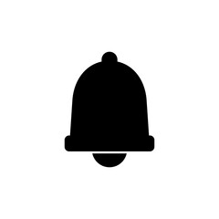 Bell Icon vector in trendy flat style isolated. Notification symbol web site design
