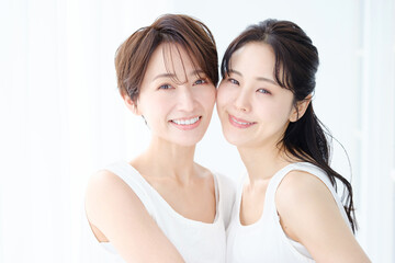 健康的な女性　ビューティーイメージ