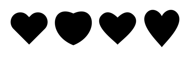 Love icon vector illustration. Heart sign and symbol. Like icon vector.