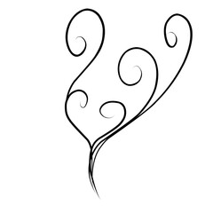 Hot Steam Doodle Icon 