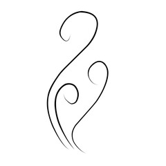 Hot Steam Doodle Icon 