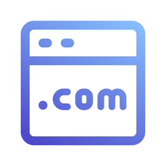 domain gradient icon