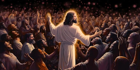 god religious spiritual illustration gospel grace blessed background faith art prayer christianity digital artwork easter
jesus christ god holy saint saviour disciple christian generative ai art