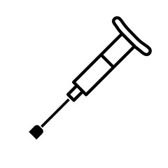 Crutches vector icon illustration on white background..eps