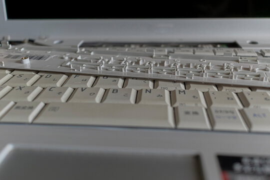 Notebook desmontado Toshiba antigo placa de computador
