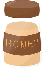 Honey in a jar
