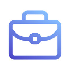 briefcase gradient icon