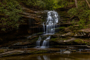 Fototapeta premium Waterfall in the New River Gorge