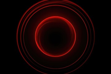 Red circle abstract background.