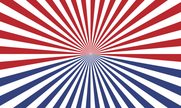 USA abstract background with elements of the American flag