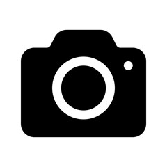 camera glyph icon