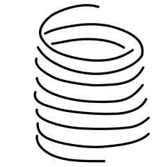 Spring Coil Vector 