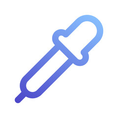 eye dropper gradient icon