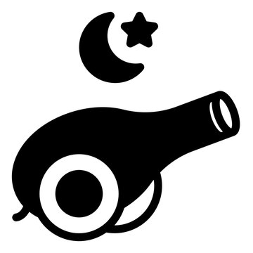 Cannon Glyph Icon