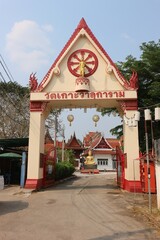 タイ　ワットコッワールカーラームの門