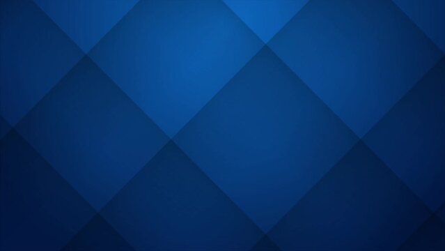 4K Footage Light blue background corporate abstract background of looping animated gradient geometric shapes