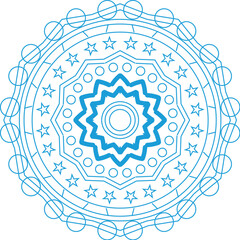 Modern Mandala Design 