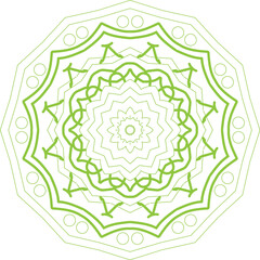 Modern Mandala Design 
