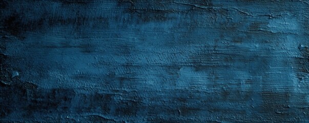 Naklejka premium Blue grunge background texture, AI generated