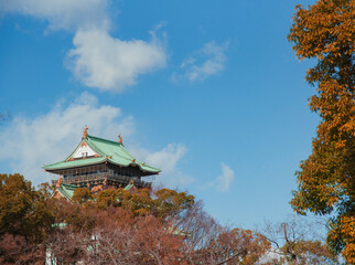 The castle is one of Japan's most famous landmarks and it played a major role in the unification of Japan during the sixteenth century, Osaka Castle Japan