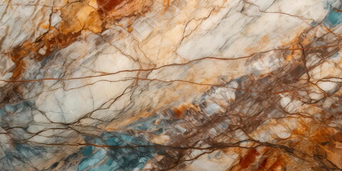 rough-hewn marble background with visible natural imperfections, conveying a sense of organic beauty.Generative AI