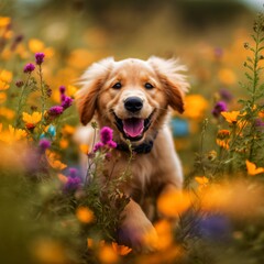 Cute golden retriever puppy | face of innocence 