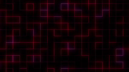 Immerse Yourself in the Futuristic World of Digital Technology with a Stunning Abstract Grid - The Perfect Addition to Your Next Project! Technology Grid FX.