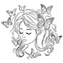 Kid on adventure kid coloring book