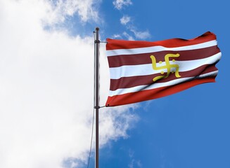 Maurya Empire (Maurya imparatorluğu) - Waving Flag