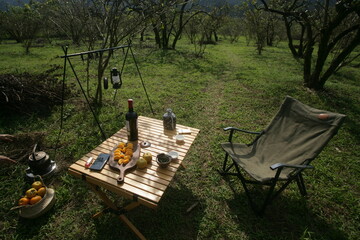 Outdoor dining, picnic, Travel, Tour