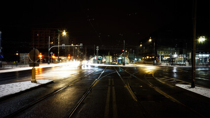 Fototapeta na wymiar Miasto nocą 