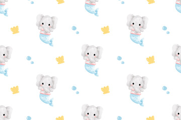 Cute Elephant Background, Summer Background, Animal Background