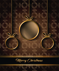 2024 Merry Christmas background for your seasonal invitations, festival posters, greetings cards. 