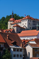 Skofja Loka Town In Slovenia