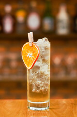 Specially crafted cocktails in an elegant bar with a friendly atmosphere.