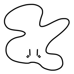 Obraz premium Liquid 19Th.Png Icon Set. 