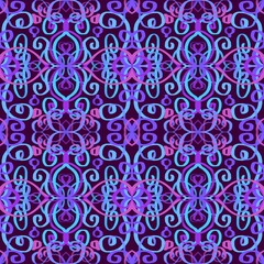 Oriental pattern.Royal design. Rich decoration